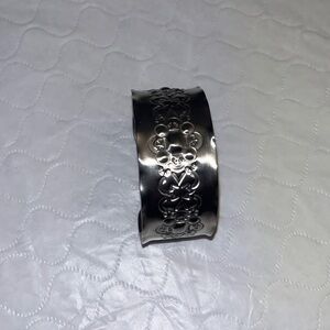 F.E. Taylor aluminum cuff bracelet